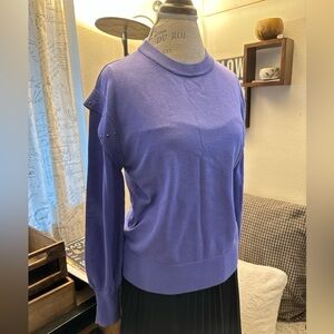 DKNY Lavender Knit Top